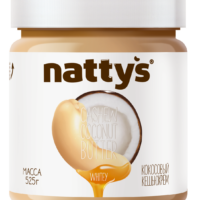 Паста Nattys Whitey кешью-кокосовая с медом 525 г 1 шт