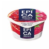 Йогурт Epica гранат и малина 4,8% 130 г бзмж 1 шт