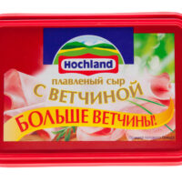 Сыр плавленый Hochland с ветчиной 0.4кг БЗМЖ 1 шт