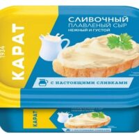 Плавленый сыр Карат Сливочный 45% 200 г 1 шт
