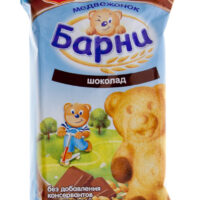 Пирожное медвежонок Барни с шоколадной начинкой 30 г. 1 шт