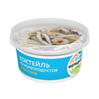 Морской коктейль Меридиан в рассоле 430 г 1 шт