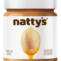Паста Nattys Creamy арахисовая с медом 525 г 1 шт