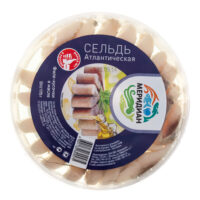 Сельдь филе кусочки Меридиан в масле 175г 1 шт
