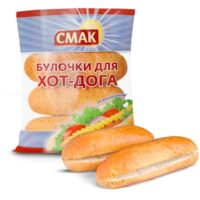 Булочки Смак для хот-дога высший сорт 150 г 1 шт