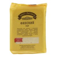 Сыр Брест-Литовск Финский 45% 200 г 1 шт