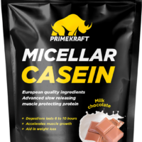 Специализированный пищевой продукт для питания спортсменов PRIME KRAFT Micellar Casein протеин со вкусом молочного шоколада, Арт. ЯБ027883, 900г 1 шт