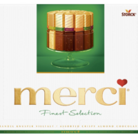 Merci Конфеты шоколадные с миндалем 250г 1 шт