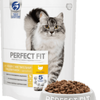 Корм Perfect Fit для кошек с чувствительным пищеварением индейка 2,5 кг 1 шт