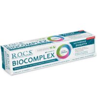 Зубная паста R.O.C.S. Biocomplex Активная защита с растительными пептидами 94 мл 1 шт