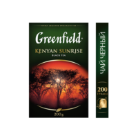 Чай черный Greenfield Kenyan Sunrise листовой 200 г 1 шт