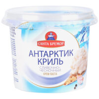 Паста из морепродуктов Антарктик-криль сливочно-чесночный 150гр Санта Бремор 1 шт