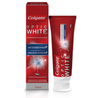 Зубная паста Colgate Optic White Искрящаяся белизна отбеливающая 75 мл 1 шт