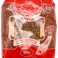 Крупа гречневая ядрица 1с Аксиома комфорта, 0.8кг. 1 шт