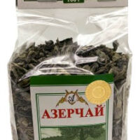 Чай Азерчай зеленый байховый крупнолистовой сорт Букет 100г 1 шт
