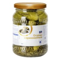 Огурцы Aro маринованные 680 мл 1 шт