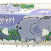 Платочки бумажные двухслойные Bella baby happy микс 150шт 1 шт