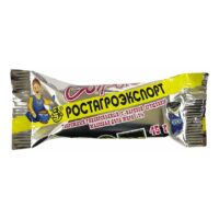 Сырок глазированный РОСТАГРОПРОЕКТ с вареной сгущенкой 15%, 45г БЗМЖ 1 шт