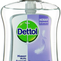 Жидкое мыло Dettol антибактериальное для чувствительной кожи с глицерином 250 мл 1 шт