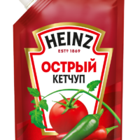 Кетчуп острый Heinz дой-пак, 320г 1 шт