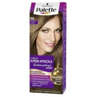Стойкая крем-краска Palette N6 Средне-русый 50мл 1 шт