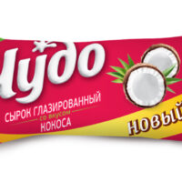 Сырки творожные глазированные Чудо с кокосом 23% 40г БЗМЖ 1 шт