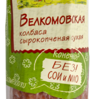 Колбаса сырокопченая Велком Велкомовская сухая 235 г 1 шт