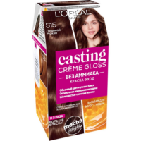 Стойкая краска-уход для волос Casting Creme Gloss без аммиака, оттенок 515, Морозный шоколад 1 шт