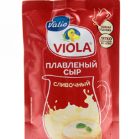 Сыр плавленый сливочный VIOLA дой-пак 45%, 180г МДЖ 1 шт