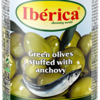 Оливки Iberika с анчоусом 1 шт