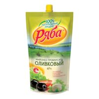 Майонез Ряба Провансаль оливковый 67% 372 г 1 шт