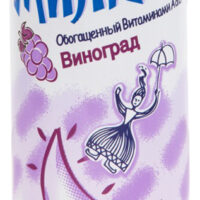 Газированный напиток Lotte Milkis виноград 250 мл 1 шт