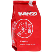 Кофе натуральный жареный в зернах BUSHIDO Red Katana 227г 1 шт
