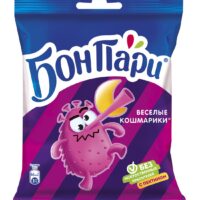Мармелад жевательный БОН ПАРИ Веселые Кошмарики вкус фруктов 75г 1 шт