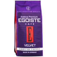 Кофе Egoiste Cafe Velvet натуральный жареный молотый, 200 г 1 шт