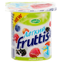 Продукт йогуртовый Fruttis легкий ананас/дыня/лесные ягоды 0.1% 110г БЗМЖ 1 шт