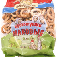 Сушки Крохотушки с маком Покровский хлеб 200г 1 шт