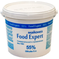 Майонез ТМ Food Expert 55% 10 л 1 шт