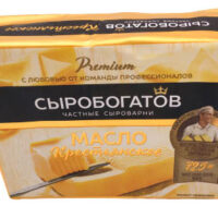 Масло Сыробогатов сладко-сливочное несоленое крестьянское 72.5% 175г БЗМЖ 1 шт
