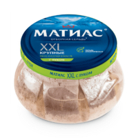 Сельдь Матиас филе-кусочки в масле с луком 260 г 1 шт