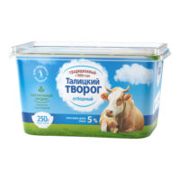 Творог Талицкий 5% бзмж 250 г 1 шт