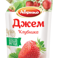 Джем Абрико клубника дой-пак 0.33кг 1 шт