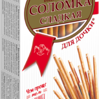 Соломка Завод Алешина Для дочки сладкая 80 г 1 шт