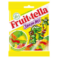Мармелад FRUITTELLA Звери микс, 150 г 1 шт