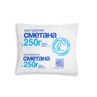 Сметана МАСЛОЗАВОД НЫТВЕНСКИЙ 20%, 200г БЗМЖ 1 шт