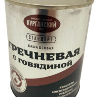 Каша Особая гречневая с говядиной Курганский мясокомбинат 340г 1 шт