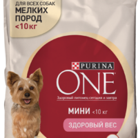 Корм Purina One для взрослых собак мелких пород с индейкой и с рисом 1,5 кг 1 шт
