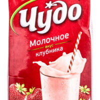 Коктейль Чудо молочное клубника 2% 0.95кг БЗМЖ 1 шт