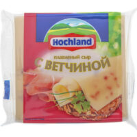 Сыр плавленый Hochland с ветчиной 48% 0.15кг БЗМЖ 1 шт