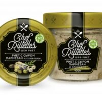 Риет Chef Rillettes с сыром пармезан и оливками 100 г 1 шт